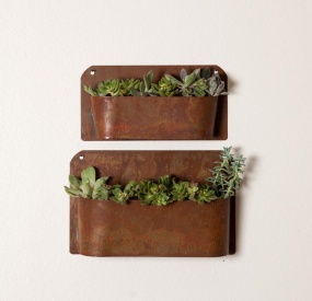 Corten Steel Wall Planter